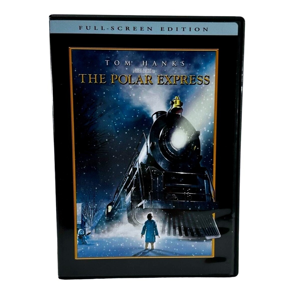The Polar Express DVD Full Screen Edition Tom Hanks Christmas Movie G Rated 2005